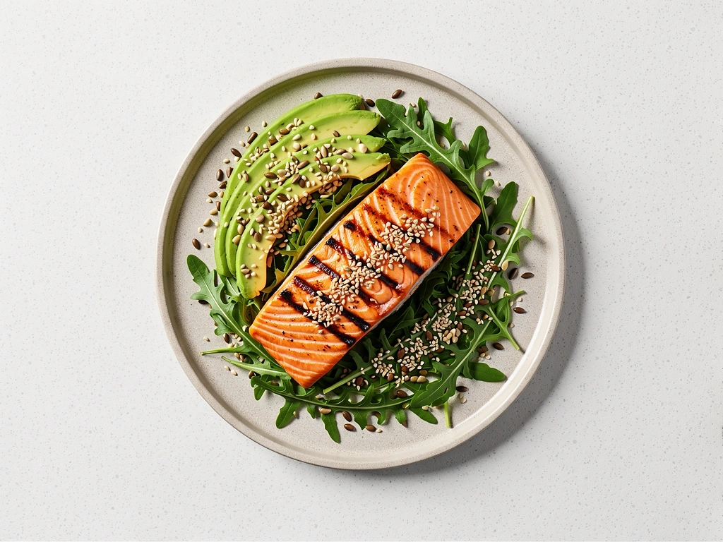 Plato equilibrado y saludable